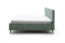 Polsterbett >Lizzano mit BK< Liegefläche 180x200cm, grün, Stellmaß: 198x115x219cm (BxHxT)