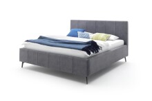 Polsterbett >Lizzano mit BK< Liegefläche 160x200cm, anthrazit, Stellmaß: 178x115x219cm (BxHxT)