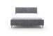 Polsterbett >Lizzano mit BK< Liegefläche 160x200cm, anthrazit, Stellmaß: 178x115x219cm (BxHxT)