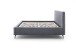 Polsterbett >Lizzano mit BK< Liegefläche 160x200cm, anthrazit, Stellmaß: 178x115x219cm (BxHxT)