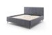 Polsterbett >Lizzano mit BK< Liegefläche 160x200cm, anthrazit, Stellmaß: 178x115x219cm (BxHxT)