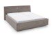 Polsterbett >Magnum< Liegefläche 180x200cm, taupe, Stellmaß: 212x95x229cm (BxHxT)