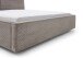 Polsterbett >Magnum< Liegefläche 180x200cm, taupe, Stellmaß: 212x95x229cm (BxHxT)
