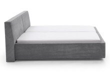 Polsterbett >Magnum< Liegefläche 160x200cm, grau, Stellmaß: 192x95x229cm (BxHxT)