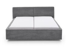 Polsterbett >Magnum< Liegefläche 180x200cm, grau, Stellmaß: 212x95x229cm (BxHxT)