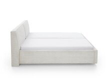 Polsterbett >Magnum< Liegefläche 180x200cm, beige, Stellmaß: 212x95x229cm (BxHxT)