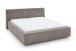 Polsterbett >Magnum mit BK< Liegefläche 160x200cm, taupe, Stellmaß: 192x95x229cm (BxHxT)