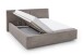 Polsterbett >Magnum mit BK< Liegefläche 160x200cm, taupe, Stellmaß: 192x95x229cm (BxHxT)