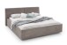 Polsterbett >Magnum mit BK< Liegefläche 180x200cm, taupe, Stellmaß: 212x95x229cm (BxHxT)