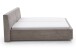 Polsterbett >Magnum mit BK< Liegefläche 180x200cm, taupe, Stellmaß: 212x95x229cm (BxHxT)