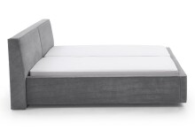 Polsterbett >Magnum mit BK< Liegefläche 180x200cm, grau, Stellmaß: 212x95x229cm (BxHxT)