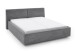 Polsterbett >Magnum mit BK< Liegefläche 180x200cm, grau, Stellmaß: 212x95x229cm (BxHxT)