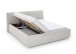 Polsterbett >Magnum mit BK< Liegefläche 160x200cm, beige, Stellmaß: 192x95x229cm (BxHxT)