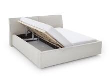 Polsterbett >Magnum mit BK< Liegefläche 180x200cm, beige, Stellmaß: 212x95x229cm (BxHxT)