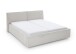 Polsterbett >Magnum mit BK< Liegefläche 180x200cm, beige, Stellmaß: 212x95x229cm (BxHxT)
