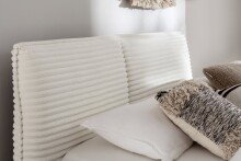 Polsterbett >Matera mit BK< Liegefläche 140x200cm, hellbeige, Stellmaß: 167x107x221cm (BxHxT)