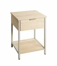 Beistelltisch >37780< Nachttisch, 1 Schublade,...
