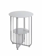 Beistelltisch >54185< in grau (Coolgrey), Metall -...