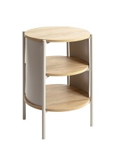 Beistelltisch >59136< in Eiche Dekor / Kaschmirgrau...