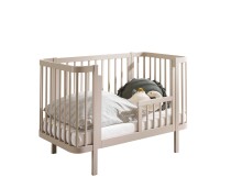 Babybett >PEPPINI< in Kaschmir, Nadelholz massiv - 74x84x145cm (BxHxT)