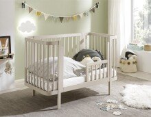 Babybett >PEPPINI< in Kaschmir, Nadelholz massiv -...