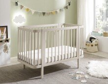 Babybett >PEPPINI< in Kaschmir, Nadelholz massiv - 74x84x145cm (BxHxT)