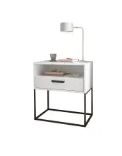 Nachtkommode >CUDRO< 1 Schublade, 1 Fach,...