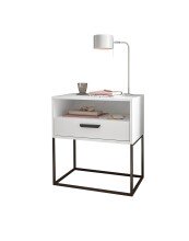 Nachtkommode >CUDRO< 1 Schublade, 1 Fach,...