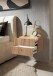 Nachtkommode >TABONI< Wandmontage, 2 Schubladen, Artisan Eiche Dekor - 42x28x30cm (BxHxT)