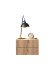 Nachtkommode >TABONI< Wandmontage, 2 Schubladen, Artisan Eiche Dekor - 42x28x30cm (BxHxT)