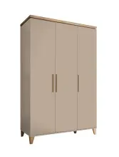 Drehtürenschrank >HILDA< in Kaschmir /...
