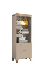 Regal >HILDA< 2 Schübe, Kaschmir / Mauvella...