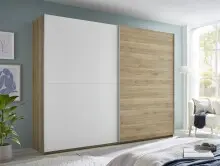 Schwebetürenschrank >Mesio< in Mauvella Oak...