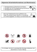 Servierwagen >37382< in weiß, Metall - 62x42cm (HxD)