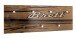 Wandgarderobe >42399< in chrom, Motiv-Brett, MDF, Metall - 80x30x6cm (BxHxT)