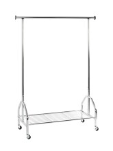 Garderobenstange >43090< Rollgarderobe, in chrom,...