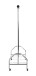 Garderobenstange >43090< Rollgarderobe, in chrom, Metall - 120x165x50cm (BxHxT)