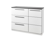 Kommode >Denver< 3 Schübe, 1 Tür,...