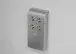 LED Schrankinnenraumbeleuchtung >Denver< (2er-Set) in silber - 10x5x1,8 (BxHxT)