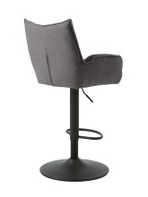 Barhocker >Marilla< (2er-Set) in graphite - 52x113,5x53 (BxHxT)