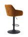 Barhocker >Avola< (2er-Set) in rostfarben - 52x113,5x53 (BxHxT)