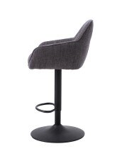 Barhocker >Avola< (2er-Set) in graphit - 52x113,5x53 (BxHxT)