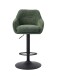 Barhocker >Avola< (2er-Set) in waldgrün - 52x113,5x53 (BxHxT)