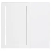Badezimmer-Set >Lyon< (2-tlg.) in weiß - 60x195x35cm (BxHxT)