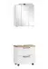 Badezimmer-Set >Lyon< (2-tlg.) in weiß - 60x195x35cm (BxHxT)