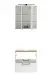 Badezimmer-Set >Lyon< (2-tlg.) in weiß - 60x195x35cm (BxHxT)