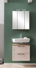 Badezimmer-Set >Lyon< (2-tlg.) in Kaschmir,...
