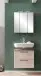 Badezimmer-Set >Lyon< (2-tlg.) in Kaschmir, Wotaneiche-Dekor - 60x195x35 (BxHxT)