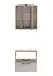 Badezimmer-Set >Lyon< (2-tlg.) in Kaschmir, Wotaneiche-Dekor - 60x195x35 (BxHxT)