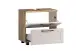 Badezimmer-Set >Lyon< (2-tlg.) in Kaschmir, Wotaneiche-Dekor - 60x195x35 (BxHxT)